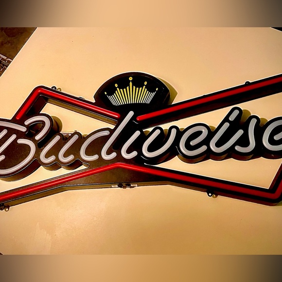 Budweiser sign
